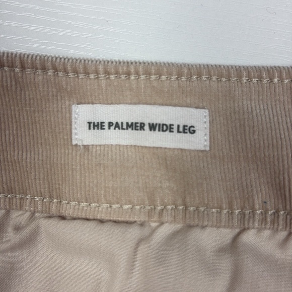 LOFT The Palmer Cream Wide Leg Corduroy - Picture 8 of 9